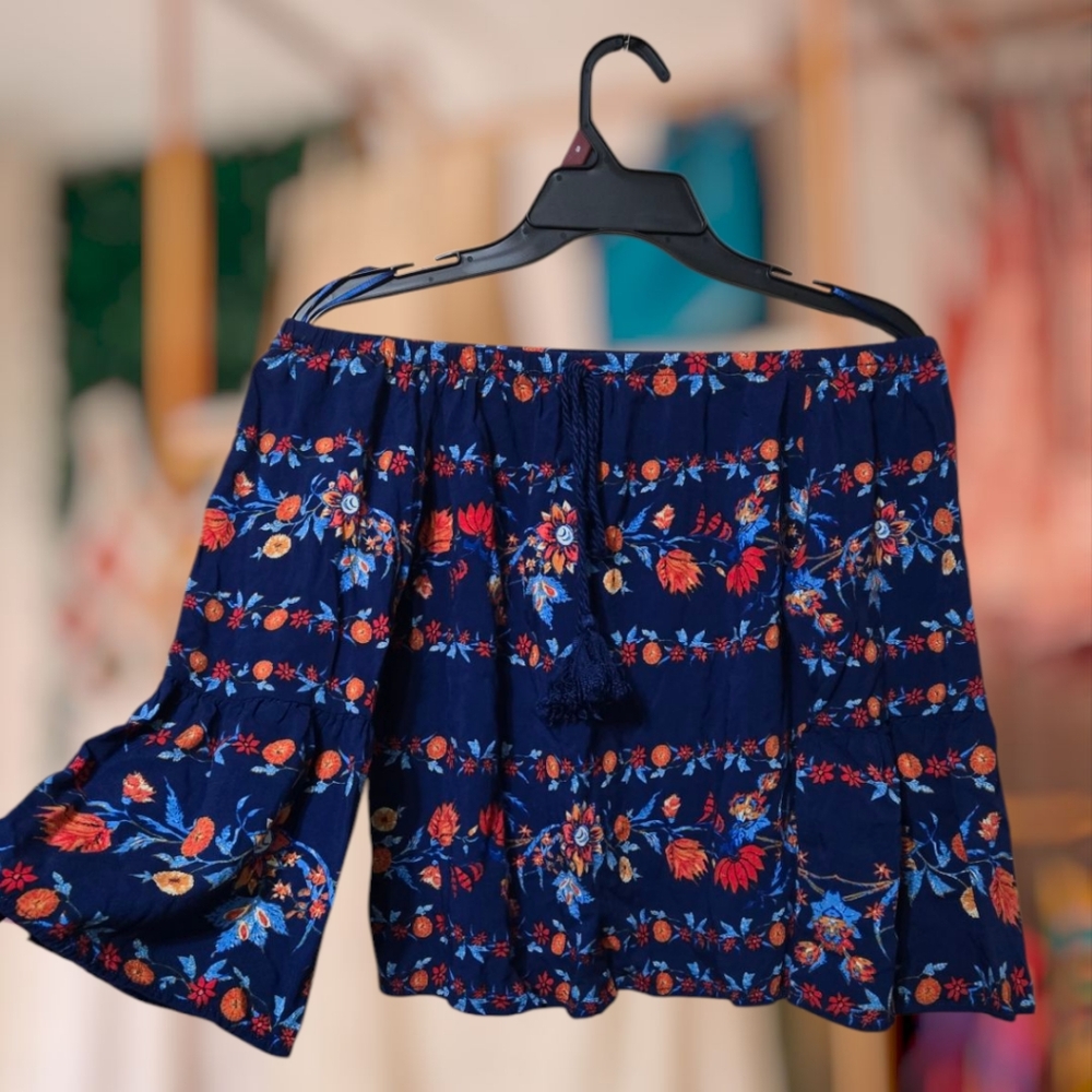 Floral Off-Shoulder Top